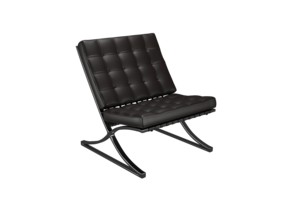 Barcelona chair black